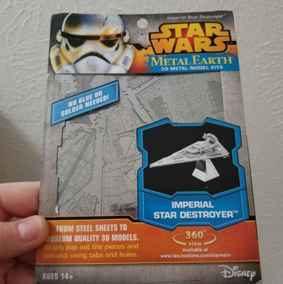 NEW Starwars 3d Metal Earth Imperial Star Destoyer Model